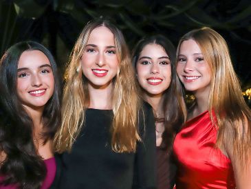 Paola Guzmán, Isabella Suastez, Ángela Levy y Sofía Ramírez. GENTE BIEN JALISCO / Revista del 3 de julio 2026