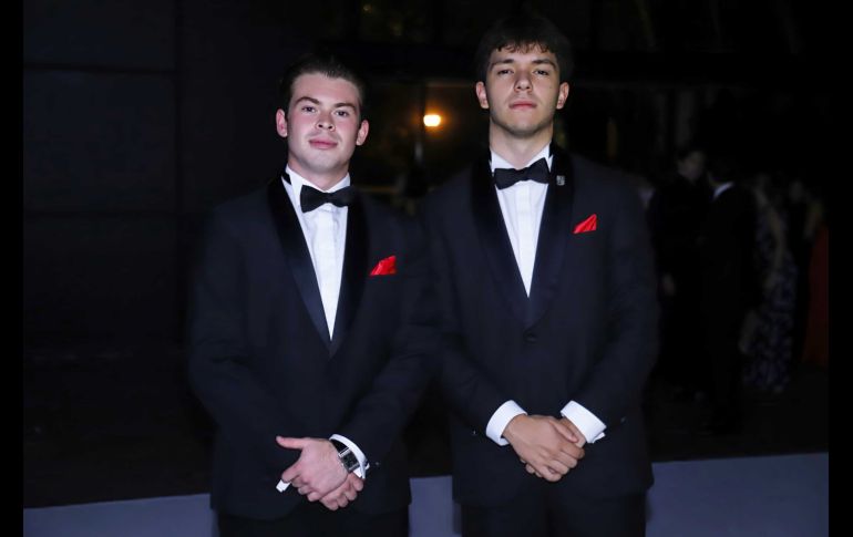 Alfonso Bringas y André Batta. GENTE BIEN JALISCO / Graduación Liceo del Valle