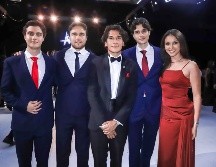 Miguel Antonio Ramírez, Massimo Pasini, Marcelo González Flores, Santiago González Flores y Jessica Nicole Fernández. GENTE BIEN JALISCO / Revista del 3 de julio 2026