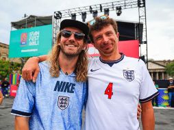 Los aficionados ingleses gritaron a todo pulmón 