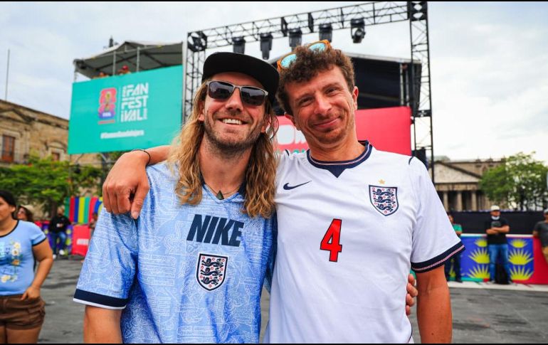 Los aficionados ingleses gritaron a todo pulmón 