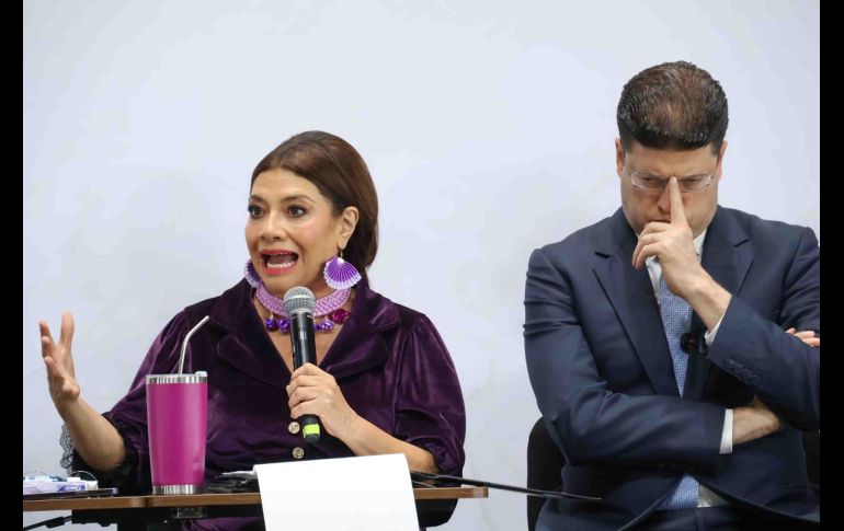 Carla Brugada indicó que esperarán a tener los resultados de la investigación que hará la FGJ-CDMX por las muertos en los festejos del Mundial 2026. SUN / ARCHIVO