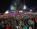 La CDMX se convirtió en uno de los principales escenarios de celebración mundialista con cifras históricas de asistencia. EFE/ M. Guzmán