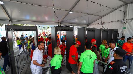 La seguridad de los miles de aficionados que siguen de cerca los partidos del Mundial 2026 ha dado un vuelco drástico. EL INFORMADOR/J. Acosta