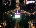 Un video de una mujer desmayada cerca del Ángel de la Independencia generó preocupación entre usuarios de redes sociales. EFE/ T. Perez