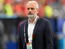 Sébastien Desabre recibió la noticia de la muerte de su padre durante la conferencia de prensa tras la eliminación del Congo. IMAGO7.