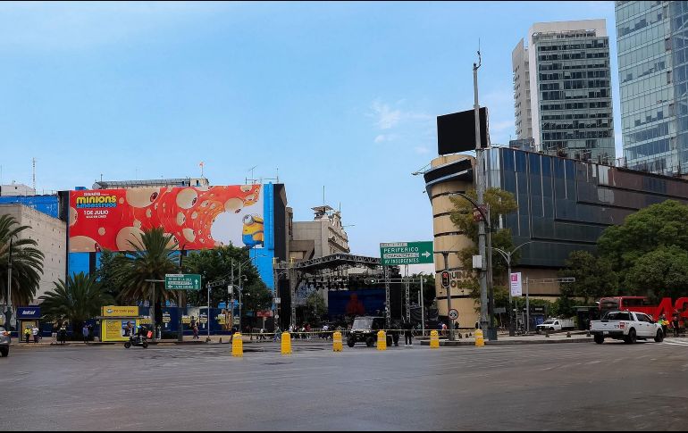 Cuatro personas perdieron la vida en la zona de Paseo de la Reforma. SUN/O. Alvarado