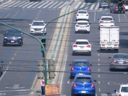 El programa Hoy No Circula se aplica de las 5:00 a las 22:00 horas en todas las alcaldías de la Ciudad de México y en tres zonas conurbadas del Estado de México. SUN/S. Cadena