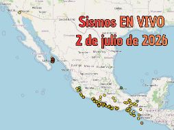 EN VIVO | Sismos en México | Jueves 2 de julio. ESPECIAL / SSN