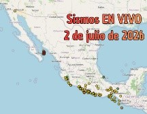 EN VIVO | Sismos en México | Jueves 2 de julio. ESPECIAL / SSN