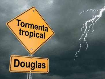 La considerable distancia del ciclón respecto al extremo sur de Baja California Sur brinda un amplio margen de tranquilidad para la población local. ESPECIAL / CANVA