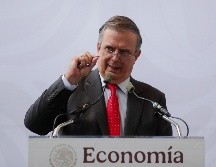 El secretario de Economía, Marcelo Ebrard, aseguró que la continuidad del acuerdo y la estrategia de relocalización productiva en Norteamérica podrían traducirse en mayores inversiones para México durante los próximos años. EFE / I. Esquivel