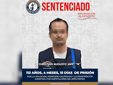 La Fiscalía informó que durante todo el proceso rechazó cualquier mecanismo que permitiera una terminación anticipada del caso o beneficios legales para el responsable. CORTESÍA/ Fiscalía General del Estado de Guanajuato