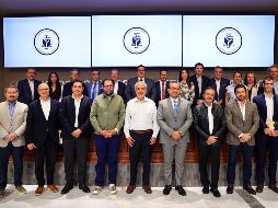 El evento contó con la presencia de José Palacios, presidente de la Fundación GDL 500, y José Luis Leal Campos, presidente del Colegio de Notarios de Jalisco. EL INFORMADOR / J. Acosta