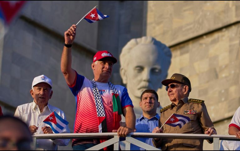 El mandatario afirmó que Cuba no renunciará a su soberanía y defenderá su independencia ante cualquier escenario. AP/ARCHIVO