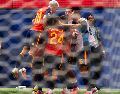 España vence a Austria y firma su pase a los octavos de final. IMAGO7/B. DE WITT