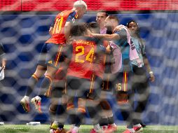 España vence a Austria y firma su pase a los octavos de final. IMAGO7/B. DE WITT