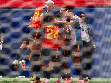 España vence a Austria y firma su pase a los octavos de final. IMAGO7/B. DE WITT