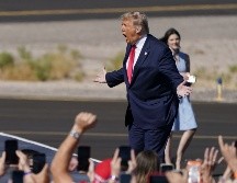 Trump también defendió su política sobre Irán y el estrecho de Ormuz. AP/ARCHIVO