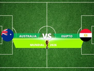 Australia buscará aprovechar la oportunidad para seguir sorprendiendo en el torneo, mientras que Egipto intentará avanzar pese a la incertidumbre que rodea el estado físico de Mohamed Salah. ESPECIAL / CANVA