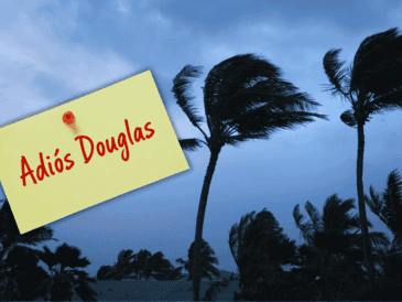 "Douglas" mantiene una trayectoria distante que no representa amenaza inminente para México. ESPECIAL / CANVA