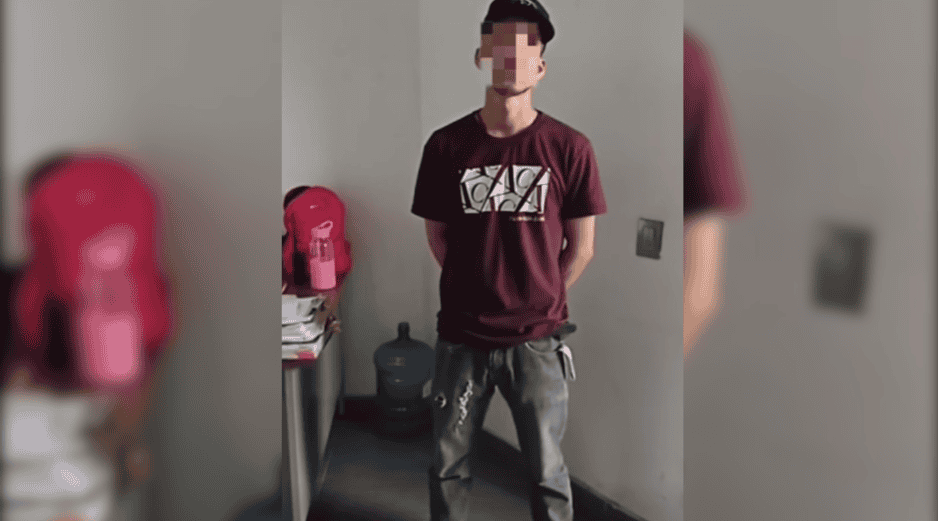 Autoridades compartieron un video en donde el hombre responsable pide disculpas y asegura que “no volverá a pasar”. ESPECIAL/ Gobierno de Magdalena
