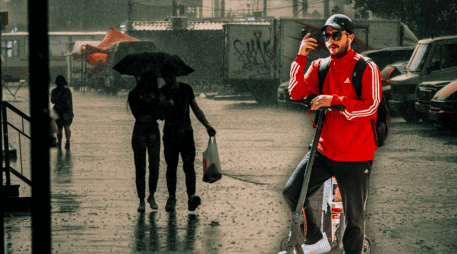 Durante las lluvias, las calles se convierten en peligrosas trampas de agua. EL INFORMADOR / A. Navarro / ESPECIAL / CANVA