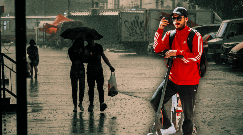 Durante las lluvias, las calles se convierten en peligrosas trampas de agua. EL INFORMADOR / A. Navarro / ESPECIAL / CANVA