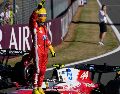 El inglés Lewis Hamilton (Ferrari) saldrá primero en la carrera sprint del Gran Premio de Gran Bretaña 2026. AP / D. Bandic