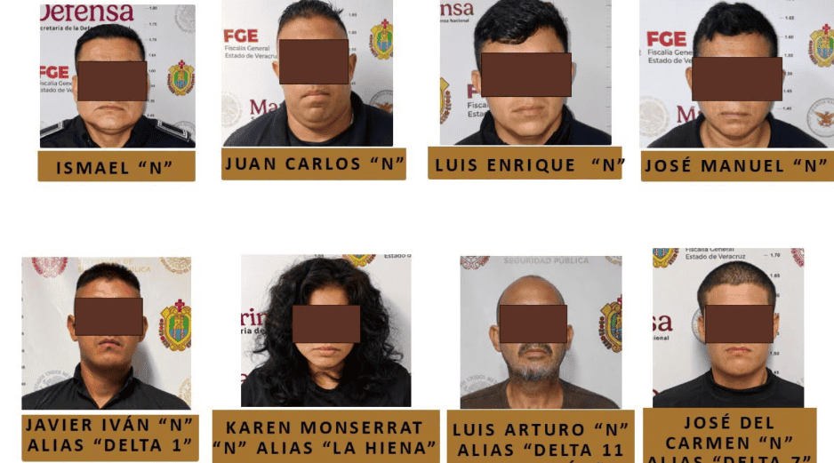 Entre las personas detenidas se encuentran Javier Iván 