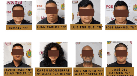 Entre las personas detenidas se encuentran Javier Iván 