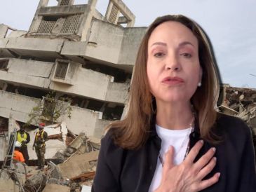 Los terremotos que han dejado al menos 2 mil 595 muertos y 12 mil 400 heridos, según el Gobierno. EFE / Miguel Gutiérrez / @MariaCorinaYA