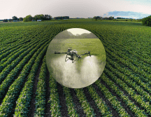 La agricultura de precisión promete reducir el consumo de agua fertilizantes y pesticidas. SUN / CANVA / ESPECIAL