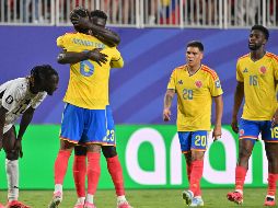 Colombia firma su pase a los octavos de final en el Estadio Kansas City. EFE//AMY KONTRAS