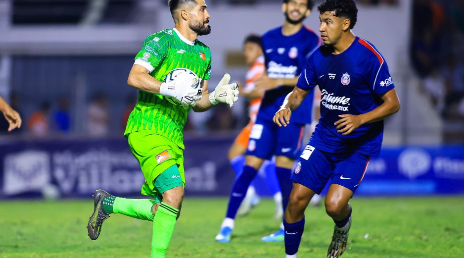 Correcaminos de la UAT y las Chivas Rayadas del Guadalajara, en el partido realizado en el estadio Marte Rodolfo Gómez Segura. Imago7/Richard Vogel