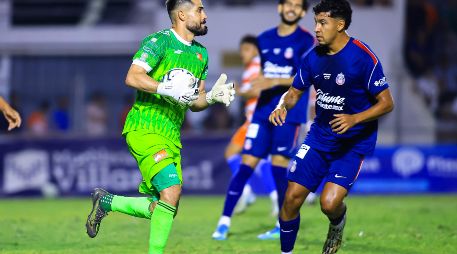 Correcaminos de la UAT y las Chivas Rayadas del Guadalajara, en el partido realizado en el estadio Marte Rodolfo Gómez Segura. Imago7/Richard Vogel