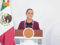 La Presidenta dijo que la FGR mantiene al menos dos carpetas abiertas de gran alcance por este delito. ESPECIAL