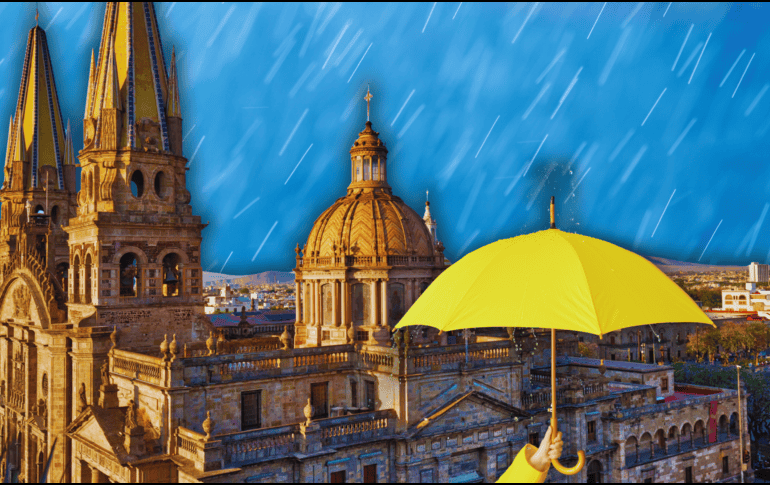 Durante la tarde, se prevén lluvias ligeras a moderadas de forma intermitente en la metrópoli. ESPECIAL / CANVA
