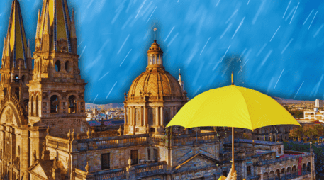 Durante la tarde, se prevén lluvias ligeras a moderadas de forma intermitente en la metrópoli. ESPECIAL / CANVA