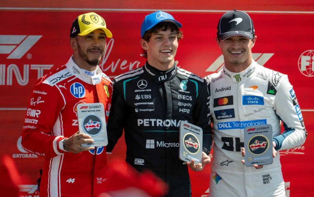 F1: Antonelli gana la Sprint Race del GP de Gran Bretaña; así le fue a Checo Pérez | El Informador
