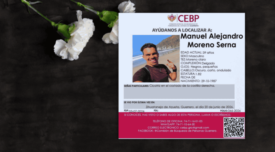 En la mayoría de las publicaciones, Moreno Serna denunció daños ambientales, como el cambio de uso de suelo irregular, así como construcciones que afectan humedales y manglares en Zihuatanejo. ESPECIAL