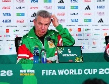 Javier Aguirre durante la conferencia de prensa de la Selección Nacional de Mexico previo a su partido de Octavos de Final de la Copa Mundial de la FIFA 2026 contra la Selección Nacional de Inglaterra. IMAGO7 / Manlio Contreras