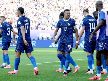 La selección francesa se medirá a Marruecos en los cuartos de final del Mundial 2026. EFE/ S. YENESEL
