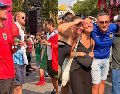 El Fan Festival de Guadalajara vibró con el triunfo de Francia sobre Paraguay en un ambiente lleno de color, afición y pasión mundialista. EL INFORMADOR/ F. RAMÍREZ.
