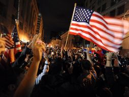 Las celebraciones culminarán con un discurso de Donald Trump la noche de este sábado. EFE/A. Gombert