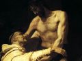 "Vengan a mí, todos los que están fatigados y agobiados por la carga y yo les daré alivio". WIKIPEDIA/"Cristo abrazando a San Bernardo", de Francisco Ribalta