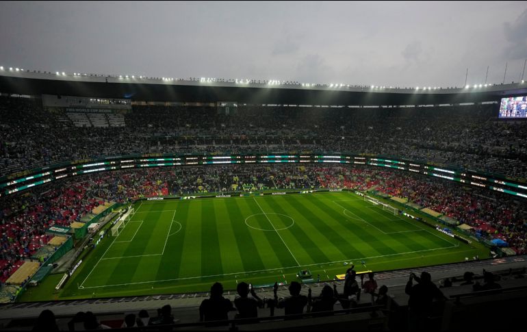 El peso del Estadio Azteca es una variable a tener en cuenta. AP/S. Izquierdo