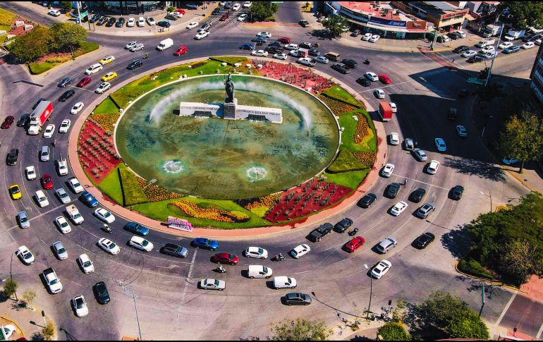 Este domingo se mantendrán restricciones viales de cara a la transmisión del partido de México contra Inglaterra en las pantallas dispuestas en el primer cuadro de la ciudad y La Minerva. EL INFORMADOR / ARCHIVO