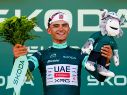 El triunfo representa un nuevo paso en la trayectoria del mexicano, quien llegó al Tour después de consolidarse como una de las principales cartas del UAE Team Emirates-XRG EFE / A. García