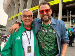 Roberto Trad revivió el recuerdo de México 1986 con la esperanza de presenciar un triunfo histórico de la Selección Mexicana. EL INFORMADOR/ F. RAMÍREZ.